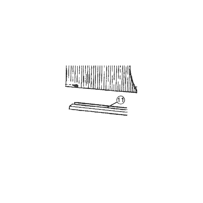 Bottom Rail - Stamped 21-C - For 21' Round (589-1257) 