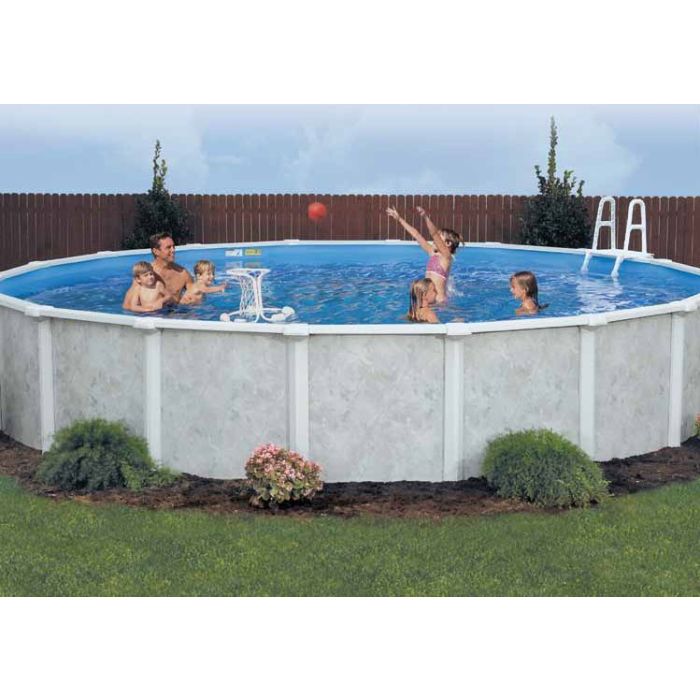Grey Mist Pool Package - 15' Round 
