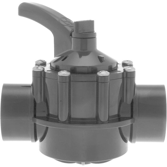 HAYWARD 1 1/2"-2" 2-PORT CPVC DIVERTER VALVE 