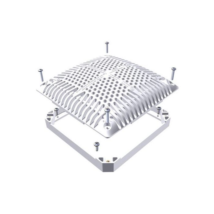 Hayward WGX1032BHF2 - 12"x12" Square Replacement Drain Cover with Inner Frame  
