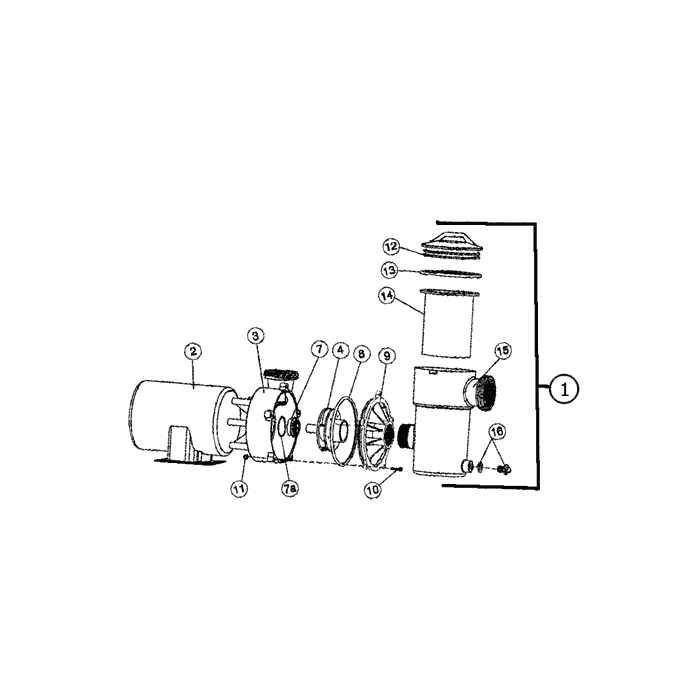Hose Adaptor for H.E. Pool Pumps 