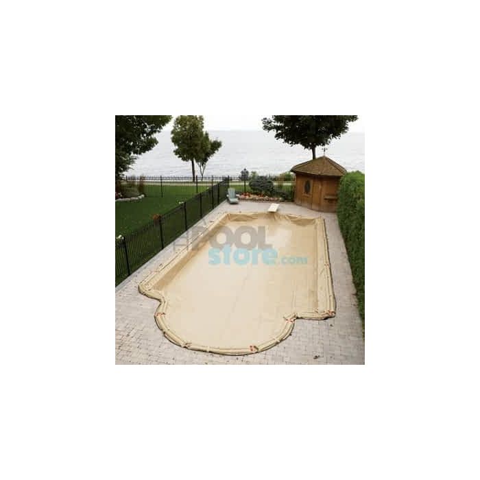 HPI Inground Armor-Kote 20 Year Tan Winter Pool Covers 