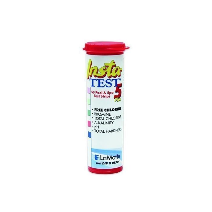 Lamotte Insta-Test 5 Plus Pool & Spa Test Strips - 2977 