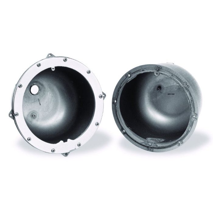 Large Stainless Steel Light Niches Concrete and gunite pools 