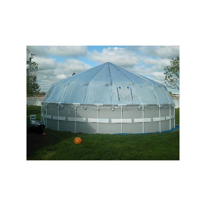 Round Replacement Vinyl Soft-Side Pool Dome Covers - Round 