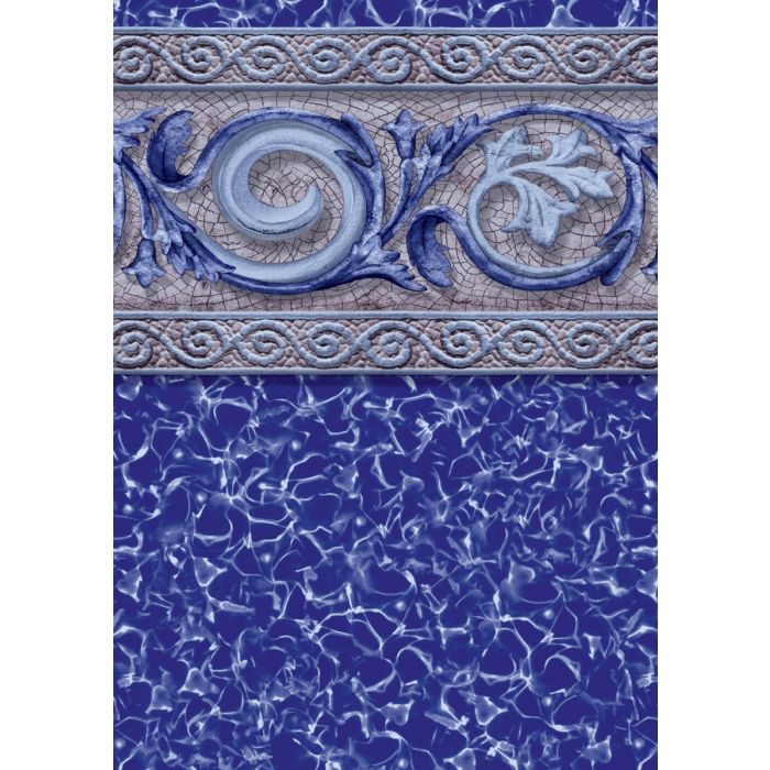  Sea Gate Tile Inground Pool Liner By Pegasus - 20 & 27 mil. 