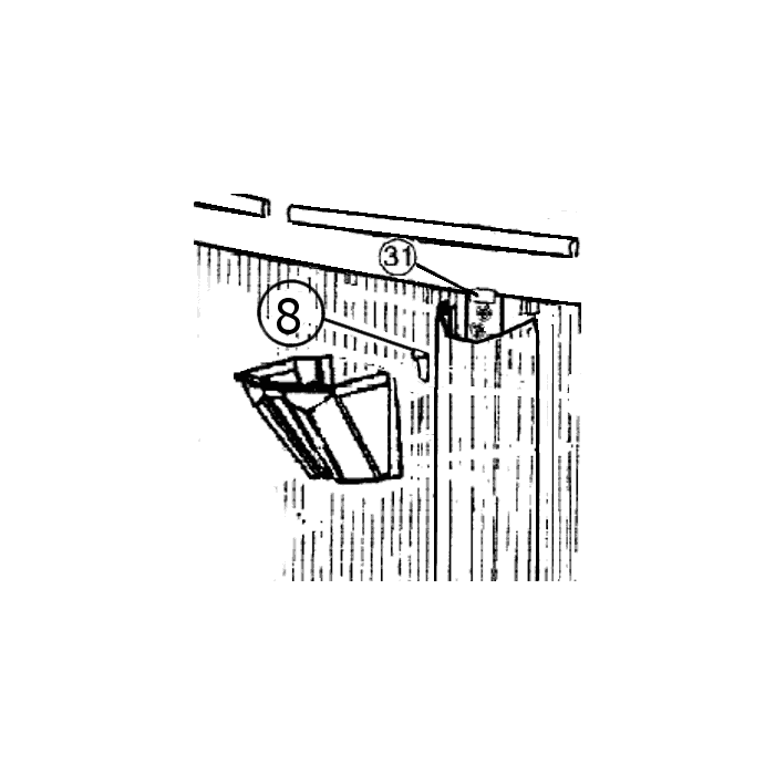 Sterling Pool Outer Connector Bracket - 580-2290 