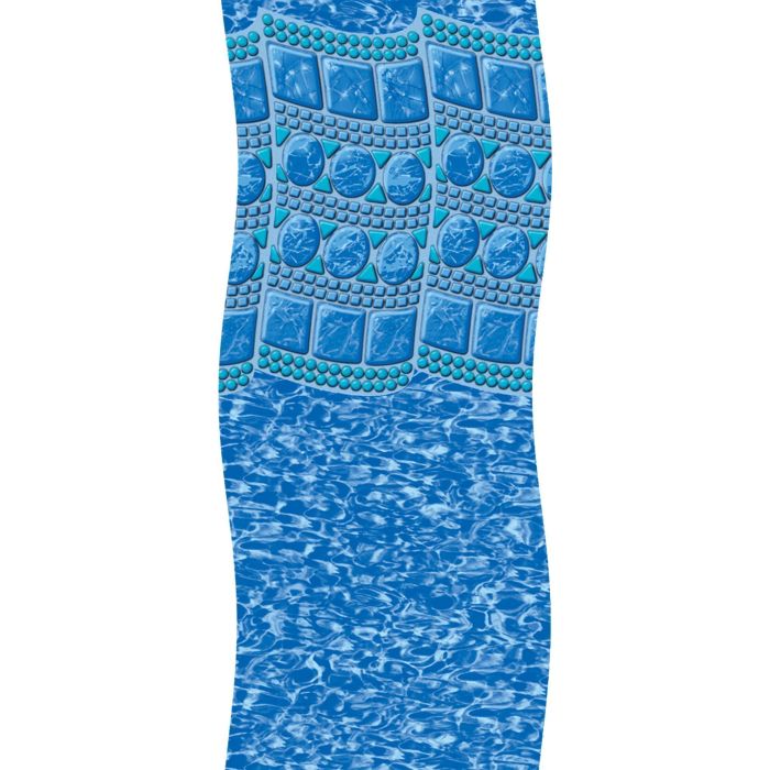 Swirl Tile Overlap Oval 