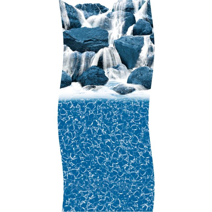 Waterfall Tile Overlap Oval 