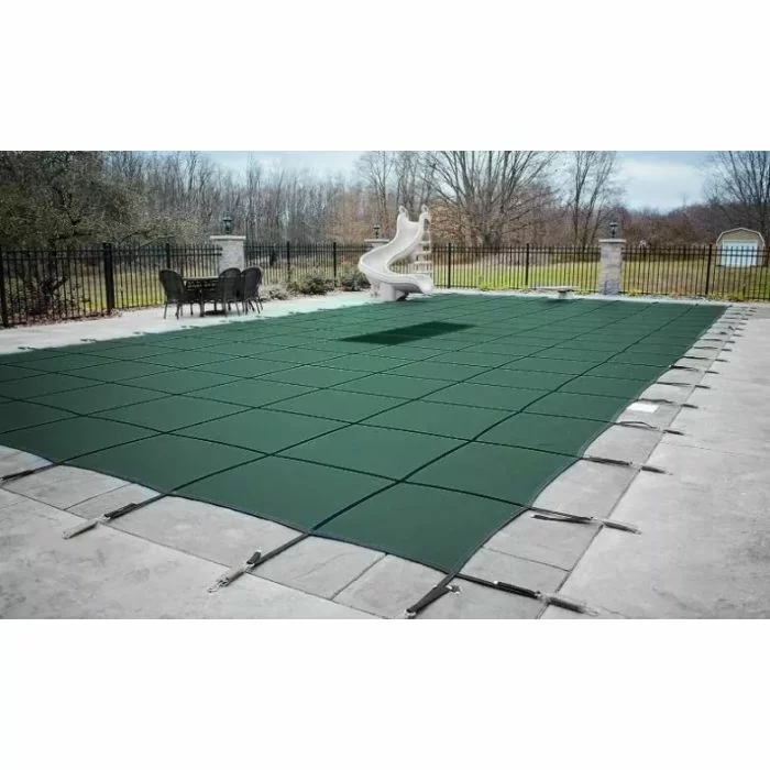 14'x28' Rectangle HPI AquaMaster Solid Safety Cover - No Step