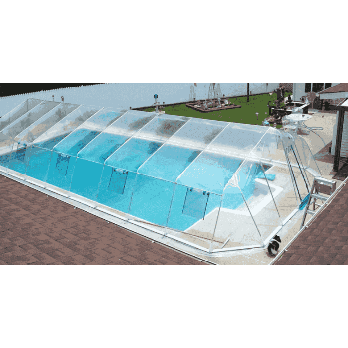 24x46 In Ground Pool Sun Dome