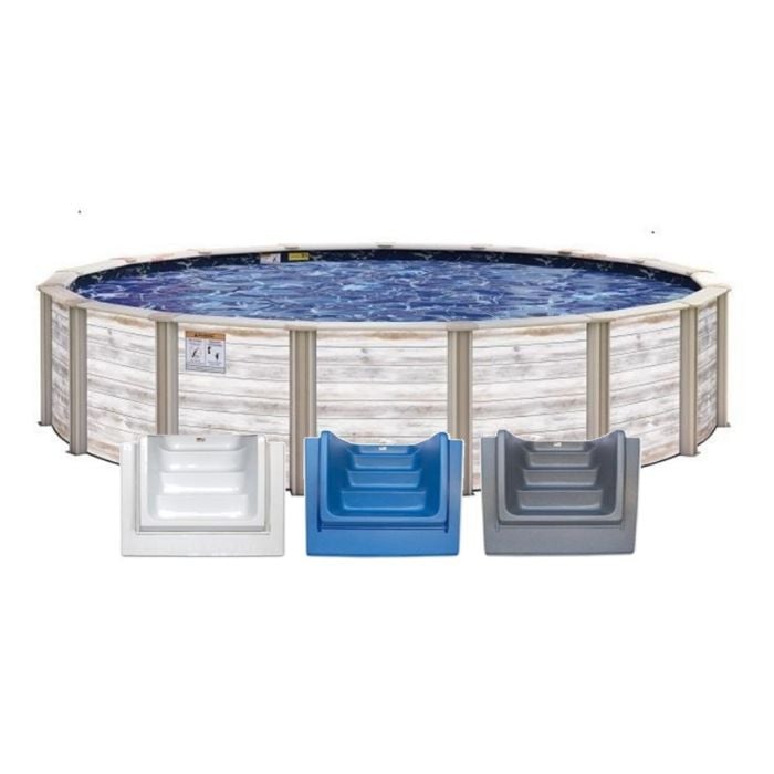 21' x 41' Oval 52" Wall Durango Premium Salt Friendly With In-Step Pool Package
