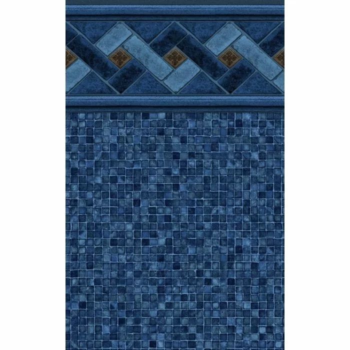 24' Round 46" wall Wilkes Beaded Liner - Mountain Pattern 20 Gauge