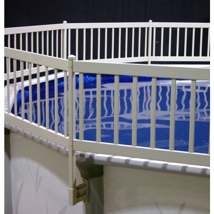 24" Vinyl Works Premium Pool Fence Kits - Taupe