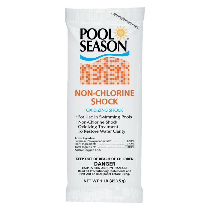 Pool Season Non-Chlorine Shock Oxidizer - 1 lb Bag