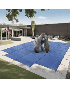 "Gorilla" Mesh Safety Pool Cover for In-Ground Pools- 16 YR Warranty