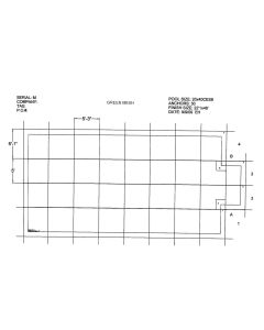 20'x40' Rectangle w/ 4'x8' Center End Step HPI Yard Guard Standard Mesh 99% Safety Cover