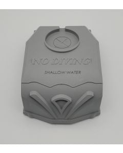 7" TOP CONNECTOR - COOL GRAY