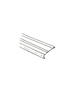 7" TOP RAIL 12' SILVERTONE- RESIN - 587-1626 