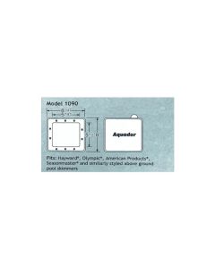 Aquador Skimmer Faceplate and Lid - 1090 