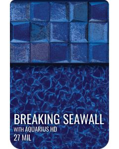 Breaking Seawall w/Aquarius HD 27 MIL - Clearance- By GLI