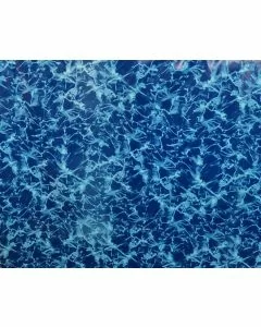 Caribbean Blue Pool Liners - Overlap Oval