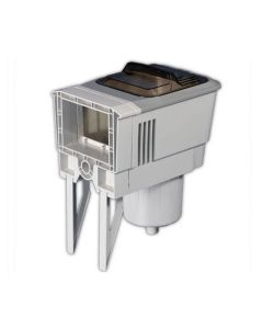 Classic Deluxe Thru Wall Skimmer with Extension by Embassy - Gray 