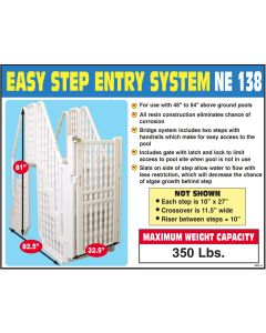 Easy Pool Step Entry System 