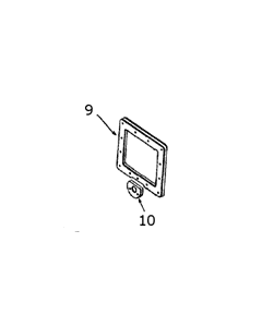 Embassy Upper Faceplate U-Gasket- 307-1029  