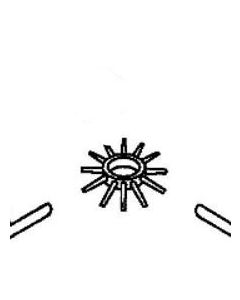 Fabrico Sun Dome Replacement Parts - Casting Spider #8 