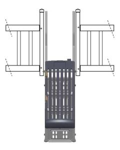 FENCE TO LADDER CONNECTOR KIT FOR 36″