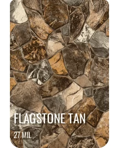 Flagstone Tan Bordless TrueStone Inground Pool Liner 27 mil. - Clearance- By GLI 