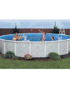 Grey Mist Pool Package - 27' Round