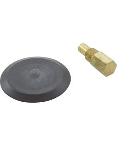 HEAT EXCHANGER-METAL REAR DRAIN PLUG & COVER  