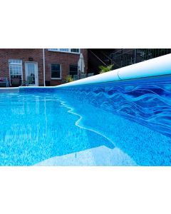 Island Wave with Terrazo Caribbean Inground Pool Liner 27 & 20 mil.