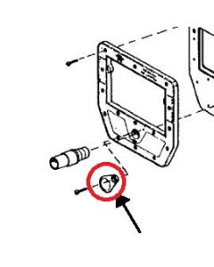 Lomart Skimmer Cover Plate - 340-1321