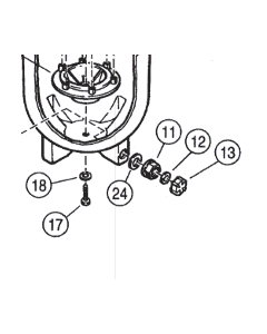 Lomart Spectra 3 Drain Fitting Nut