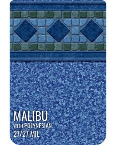 Malibu - Polynesian Inground Pool Liner 27 mil.
