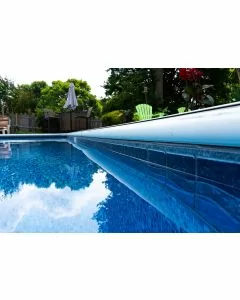 Ocean Beach - Mosaic Light Blue Inground Pool Liner 27 mil. - Clearance- By GLI 