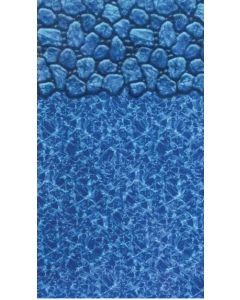 Pebble Springs Overlap Pool Liners - Oval 