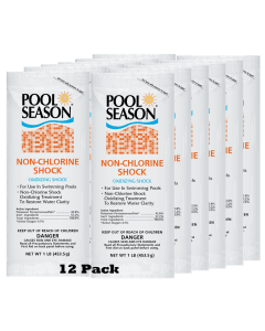 Pool Season Non-Chlorine Shock Oxidizer - 12 Pack  