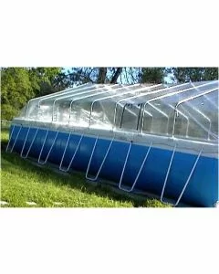 Rectangle Replacement Vinyl Soft-Side Pool Dome Cover - Rectangle