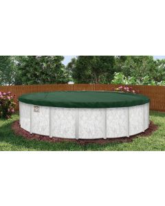 Round Deluxe Above Ground Pool Cover - by HII
