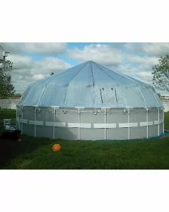 Round Replacement Vinyl Soft-Side Pool Dome Covers - Round