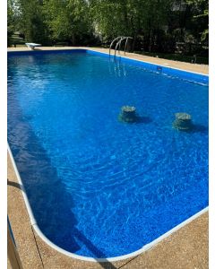 Shimmering Seaglass Full Print Pearlescent Finish Inground Liner by Freetime Fun 28 MIL
