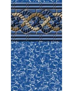 South Beach with Aurora Inground Pool Liner 27/20 MIL. - Clearance - By Latham
