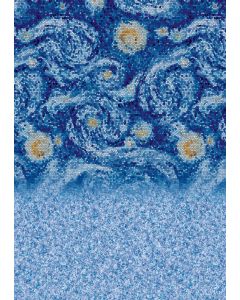 Starry Nights Inground Pool Liner By Pegasus - 20 & 27 mil