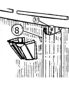 Sterling Pool Outer Connector Bracket - 580-2290 