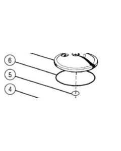 Tank O-Ring Gasket - Embassy Contempra Filter