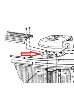 VERTICAL TOP CAP - 580-1961